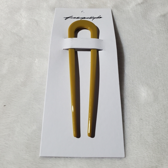 FP Movement by Free People Accessories - FP Movement by Free People Mustard Hair Stick